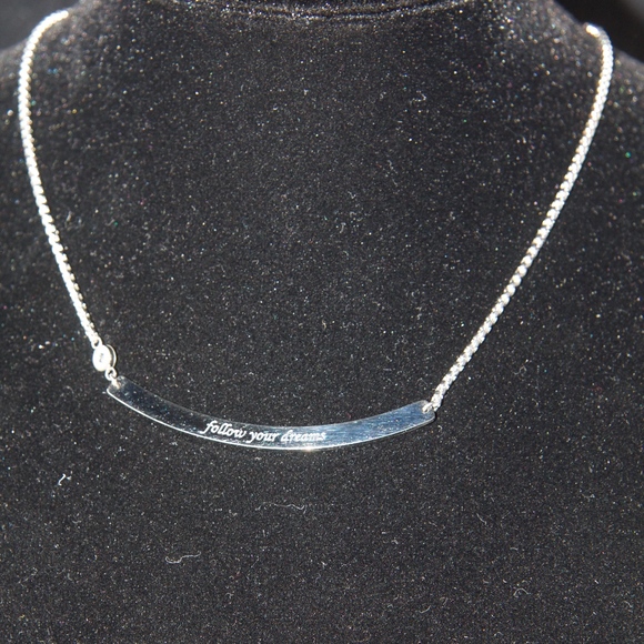 follow your dreams 14kt Gold Dipped Swarovski - Picture 6 of 8